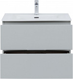 Тумба под раковину Aquanet Алвита New 70 2 ящика, серый 00303907