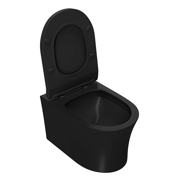 Сет: Инстал.OLI 80 ECO +панель Slim хр. гл., OLI+Унитаз Point Вега, чёрн мат