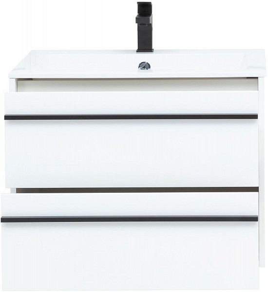 Тумба под раковину Aquanet Lino 70 белый матовый 00253902