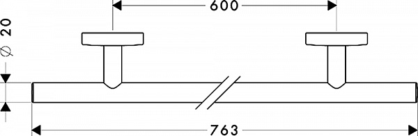 Полотенцедержатель Hansgrohe Logis 40516000