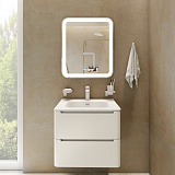 Тумба подвесная, белый, 60 см, Edifice,  IDDIS, EDI60W0i95. Подходит умывальник  0106000i28