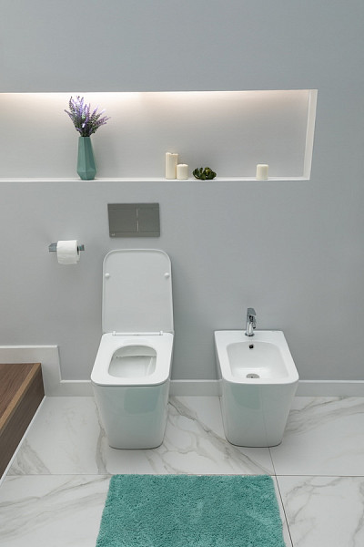 Унитаз приставной Aquanet Rimless Tavr 2.0 F LX-1908 Tavr 2.0 F