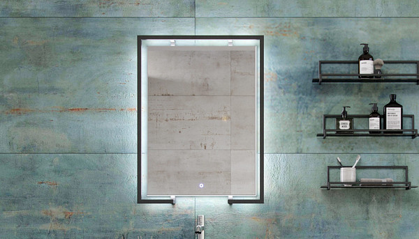 Зеркало Gelou 60 (black)