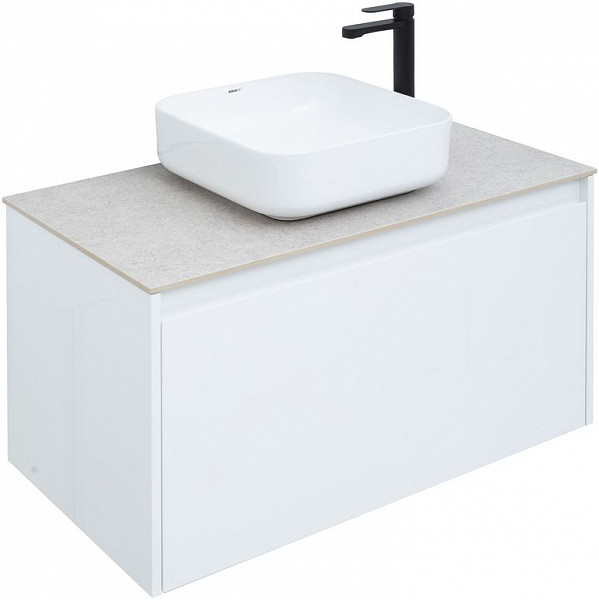 Тумба под раковину Aquanet Nova Lite 90 белый (1 ящик) 00242257