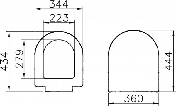 Крышка-сиденье VitrA S50 801-003-009