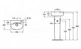 Рукомойник Ideal Standard Connect Arc E791501