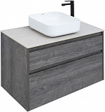 Тумба под раковину Aquanet Nova Lite 90 дуб рошелье (2 ящика) 00242267