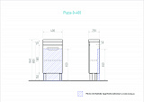 Тумба под раковину VIGO Plaza 40 см tn.PLA.MIR.40.1D