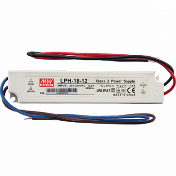 Блок питания AlcaPlast 230 V AC/12 V DC/18 W, IP67 AEZ320
