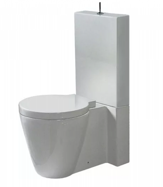 Крышка-сиденье Duravit Starck 1 0065880099 с микролифтом, петли хром