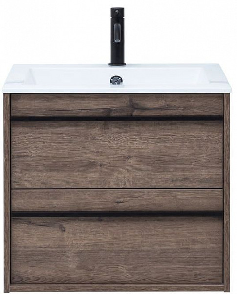 Тумба под раковину Aquanet Lino 60 Дуб Веллингтон 00253910