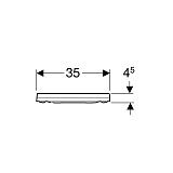 Крышка-сиденье Geberit (Keramag) 500.537.01.1 с микролифтом