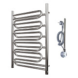 Полотенцесушитель электрический Point Юпитер премиум PN01158SE П7 500x800 левый/правый, хром