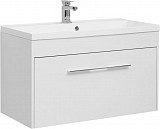 Тумба под раковину Aquanet Августа 100 белый глянец 00274142