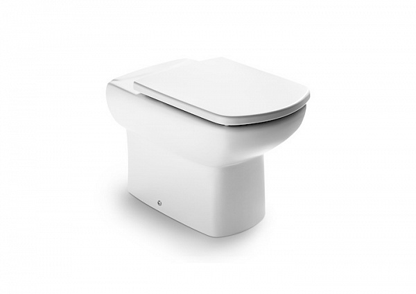 Крышка для чаши Roca Dama Senso Compacto Soft Close 801512004 с микролифтом, петли хром