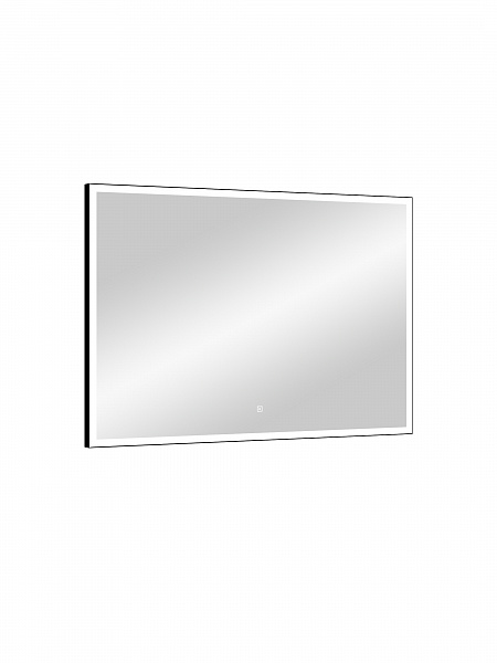 Зеркало Континент "Frame black standart" 1000x700