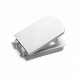 Крышка для чаши Roca Dama Senso Compacto Soft Close 801512004 с микролифтом, петли хром