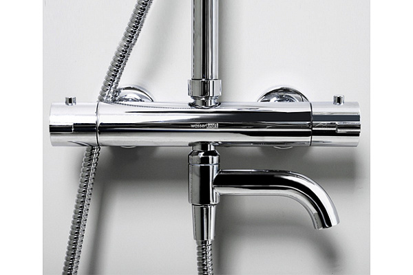 Душевой комплект с Термостатическим смесителем Wasserkraft A18801 Thermo