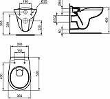 Унитаз подвесной Ideal Standard Eurovit K881201