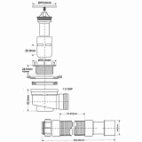 Сифон  McAlpine MRS5C-SLF-65