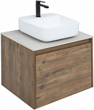 Тумба под раковину Aquanet Nova Lite 60 дуб рустикальный (1 ящик) 00249511