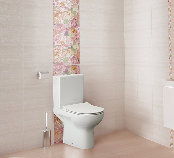 Унитаз-компакт Cersanit Street Fusion Clean On 011 S-KO-SFU011-3/5-Con-S-DL-w