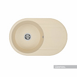 Мойка для кухни Aquaton Амира круглая с крылом шампань 1A712932AI290