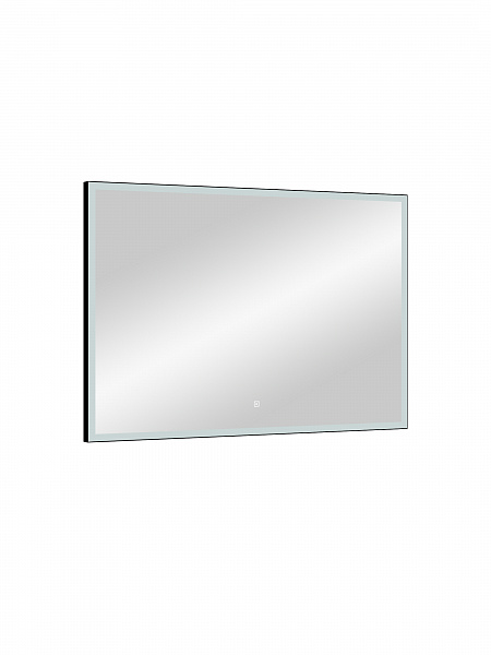 Зеркало Континент "Frame black standart" 1000x700