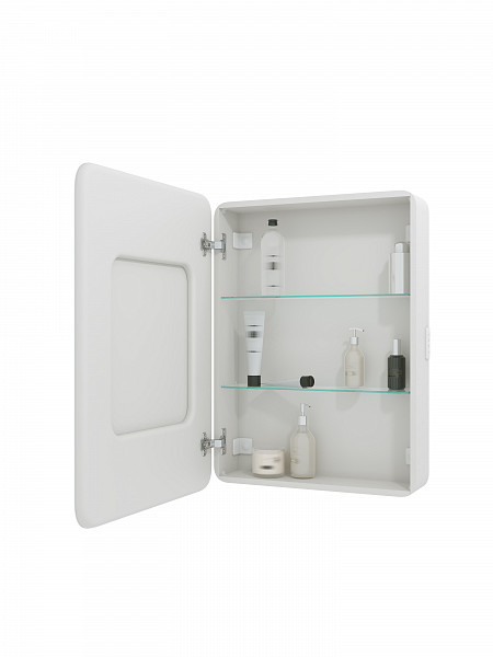 Зеркало-шкаф Континент "Elliott LED" 600х800 левый с розеткой