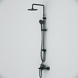 F42890A14 Gem набор 2в1: см-ль д/ванны/душа, верхний душ d 220 мм, ручн.душ 110 мм, 1 ф-ция, душевая