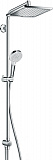 Душевая система Hansgrohe Crometta Е 240 1jet Showerpipe Reno Ecosmart 27289000