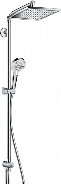 Душевая система Hansgrohe Crometta Е 240 1jet Showerpipe Reno Ecosmart 27289000