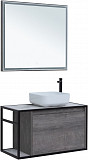 Тумба под раковину Aquanet Nova Lite Loft 90 R дуб рошелье 00261655
