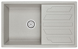 Мойка кухонная Granula прямоугольная кварц 8601, БАЗАЛЬТ