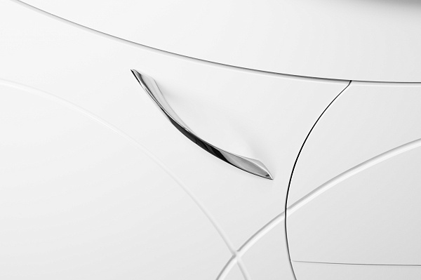 Тумба "Амелия 75" (3 ящ.) ЛС-00002281 с раковиной Байкал 75