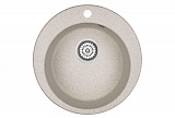 Мойка кухонная Granula круглая кварц 4801, ПИРИТ