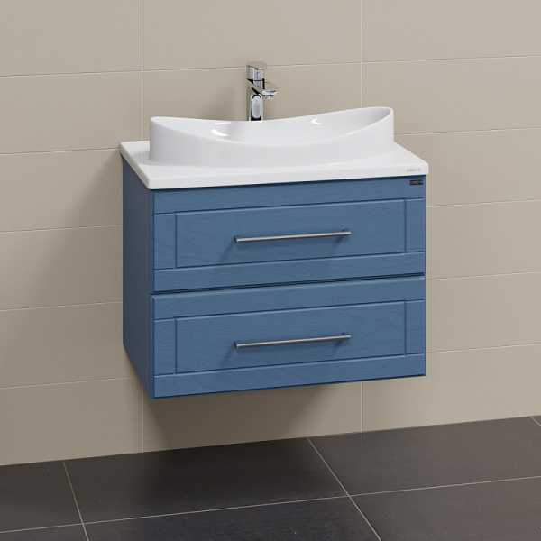 Тумба для умыв. "Венера 70" дуб адриатика, подвес. (ум Вега 70 литой мрамор) Санта