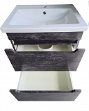 Тумба Emmy Стоун 60х70 с раковиной Como