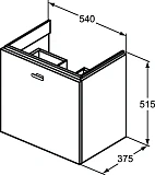 Тумба под раковину Ideal Standard Connect Space E0313WG