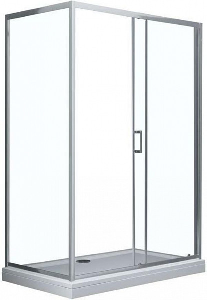 Душевая дверь Aquanet SD-1400A 140, прозрачное стекло SD-1400A