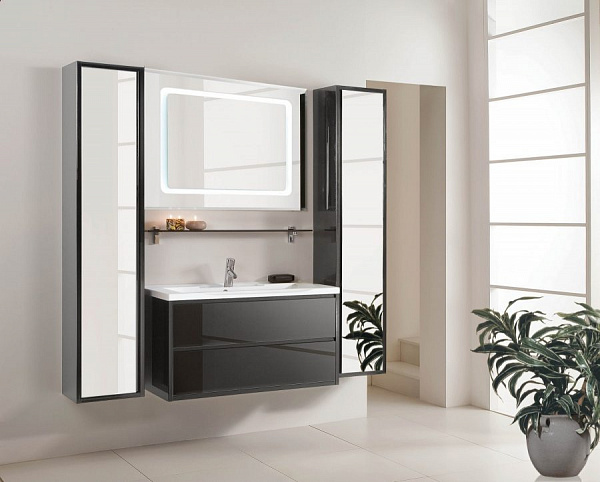 Шкаф-пенал Акватон Римини 35x168 1A234703RN950