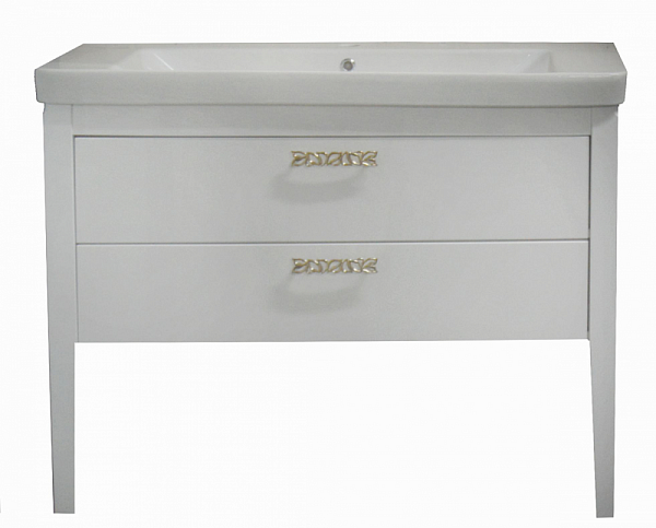 Тумба Azario VERONA 105 (1000х790х440) БЕЗ РАКОВИНЫ Luxury 105 золото