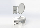 Мебель для ванной Aquanet Опера 115 R белый (2 дверцы 2 ящика) 00169418