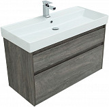 Тумба под раковину Aquanet Nova Lite 100 дуб рошелье (2 ящика) 00242582