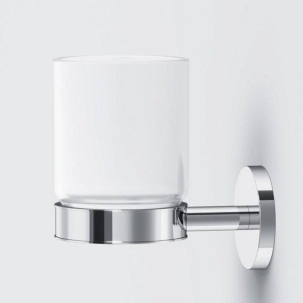 A85A34300 X-Joy, Стеклянный стакан с настенным держателем
