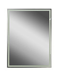 Зеркало-шкаф Континент"Mirror Box black Led" 600х800