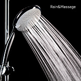 TSH0601 Душ.гарнитур(стойка 710мм,лейка 5F D125мм,шланг нерж.сталь 1,5м)