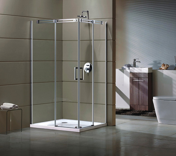 Душевой уголок Grossman GR-3110L Galaxy 110*80*190 прямоугольник, двери раздвижные