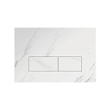 Клавиша смыва, универсальная, белый мрамор, On-X, 001, IDDIS, ONX01W0i77