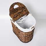 Корзина для белья Wasserkraft Dill WB-611-L